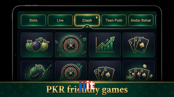 Game list for Jiit games section